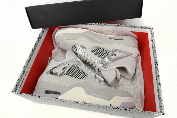 Cheap WMNS Air Jordan 4 Frozen Moments AQ9129-001 0808